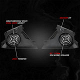 2024-2026 Can-Am® Maverick R Front-Dash 6.5" Speaker-Panels SSV Works