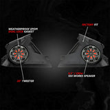 2024-2026 Can-Am® Maverick R, Phase-6 K-Spec 1400watt 6-Speaker Stereo System with Kicker Horns SSV Works