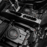 2024-2026 Can-Am® Maverick R 4-Seater Rear-Seat Plug-&-Play Dual-Subwoofer Add-On Kit