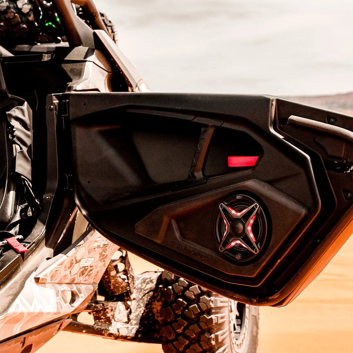 2024-2026 Can-Am® Maverick R 6.5" Lower Door-Pocket Speaker-Pods SSV Works