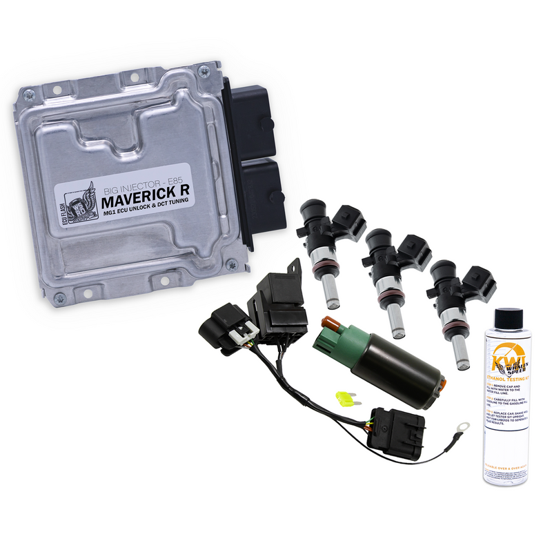 WSRD Big Injector MG1 ECU Unlock & DCT Transmission Tuning | 2025-2026 Maverick R - 4 Seat (274-355HP)