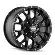 Mayhem Warrior 8015 part 8015-2952MB matte black - front face view