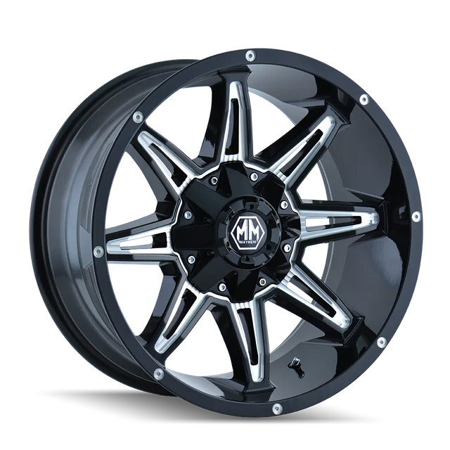 RAMPAGE (8090) GLOSS BLACK MILLED