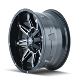 RAMPAGE (8090) GLOSS BLACK MILLED