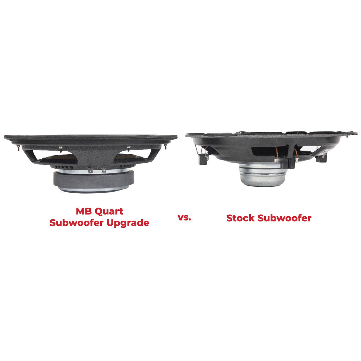 MB Quart 400 Watt Jeep® Wrangler (JL) Tuned OEM Subwoofer Upgrade (MBQJL-SUBR-1)  I '18-'26 Jeep JL Wranglers