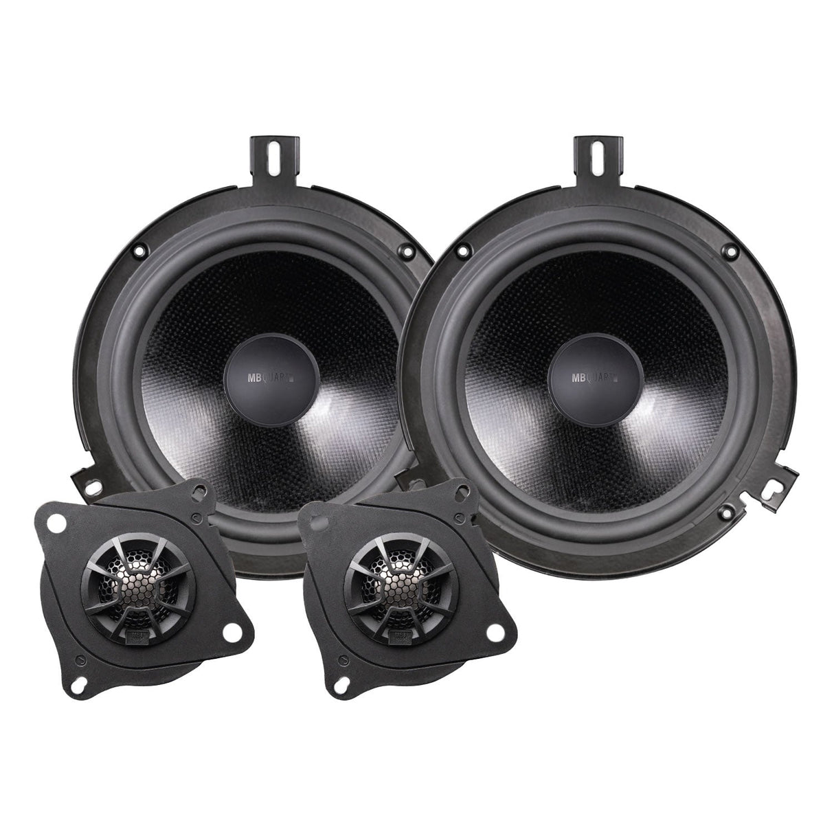 MB Quart 6.5" Jeep Tuned Convertible Speakers Upgrade (JS1-216JK) I '07-'18 Jeep JK Wrangler