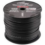 500 Ft Microphone Cable (MC-4 BLK) Audiopipe