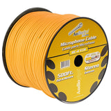 500 Ft Microphone Cable (MC-4 YLW) Audiopipe