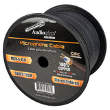 250Ft Microphone Cable (MCV-5 BLK) Audiopipe