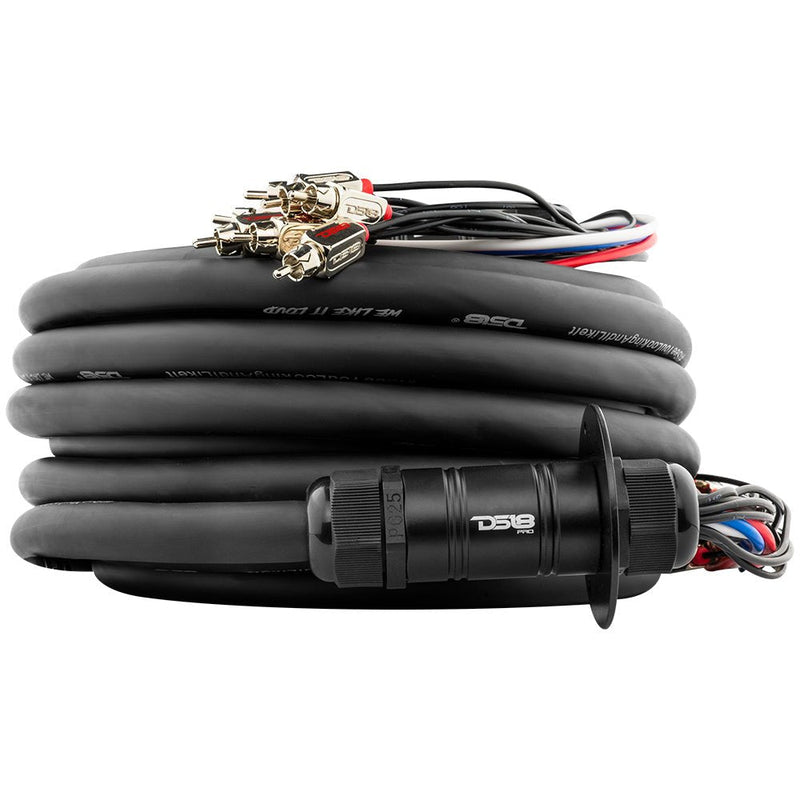 Snake, Medusa 10 Channel RCA and 4 x 12GA OFC Power Wire 50 Feet