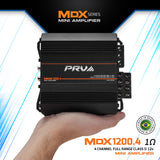 PRV MDX1200.4 1 Ohm Amplifier PRV Audio