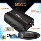 PRV MDX2000.2 1 Ohm Amplifier PRV Audio