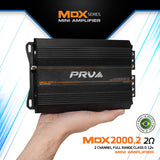 PRV MDX2000.2 2 Ohm Amplifier PRV Audio