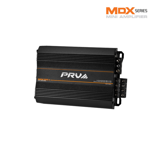 MDX2000.4 2 Ohm Mini 4 Channel Full Range Amplifier PRV
