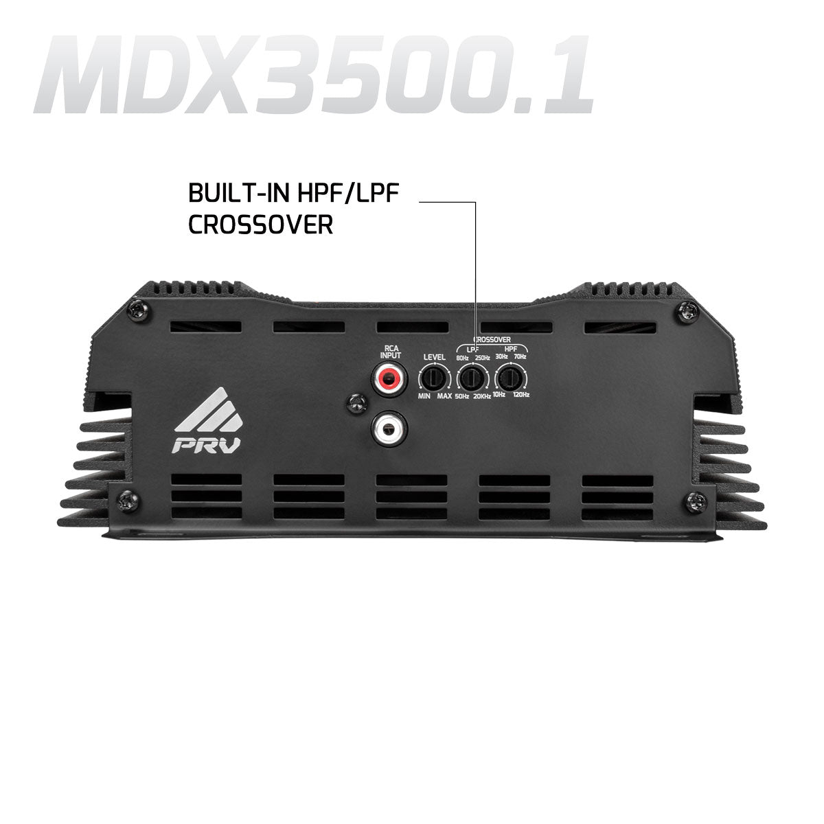PRV MDX3500.1 0.5 Ohm Amplifier PRV Audio
