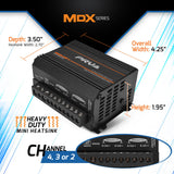 PRV MDX400.4 2 Ohm Amplifier PRV Audio