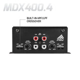 PRV MDX400.4 2 Ohm Amplifier PRV Audio