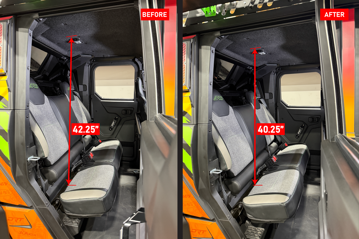 Polaris® Xpedition 2" Seat Lift Bar | UTVS-XPD-SEAT-LIFT UTV Stereo