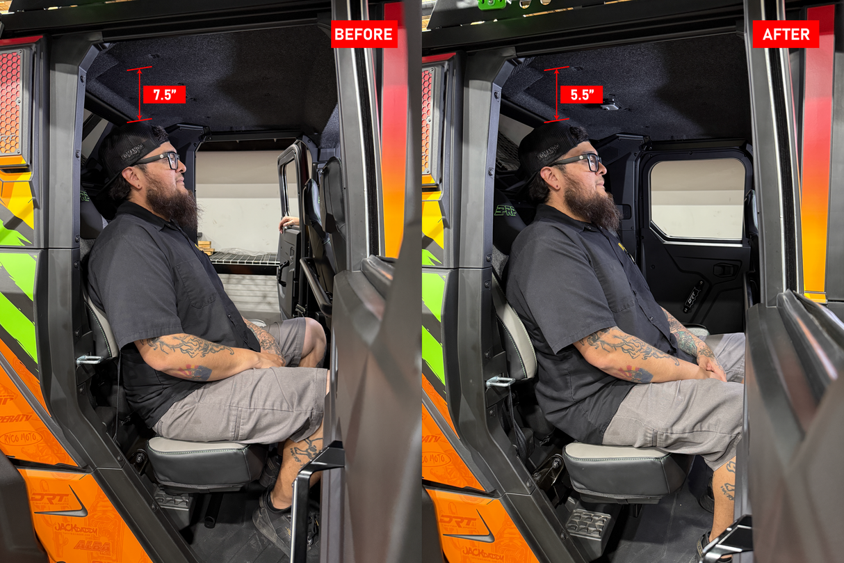 Polaris® Xpedition 2" Seat Lift Bar | UTVS-XPD-SEAT-LIFT UTV Stereo