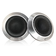 MESO-25-TWT // 1" 100 Watt Premium Silk-Dome Tweeters, Pair CT Sounds