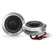 MESO-25-TWT // 1" 100 Watt Premium Silk-Dome Tweeters, Pair CT Sounds