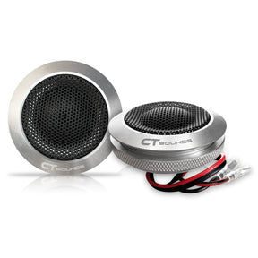 MESO-25-TWT // 1" 100 Watt Premium Silk-Dome Tweeters, Pair CT Sounds