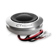 MESO-25-TWT // 1" 100 Watt Premium Silk-Dome Tweeters, Pair CT Sounds