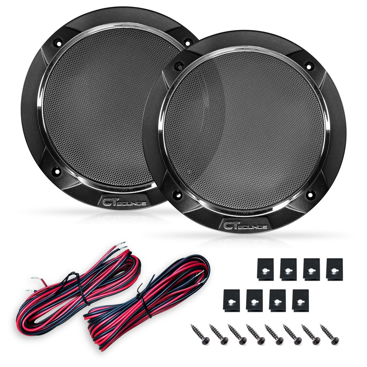 MESO-5-25-COX // 140 Watts RMS 5.25" Coaxial Car Speakers, Pair CT Sounds