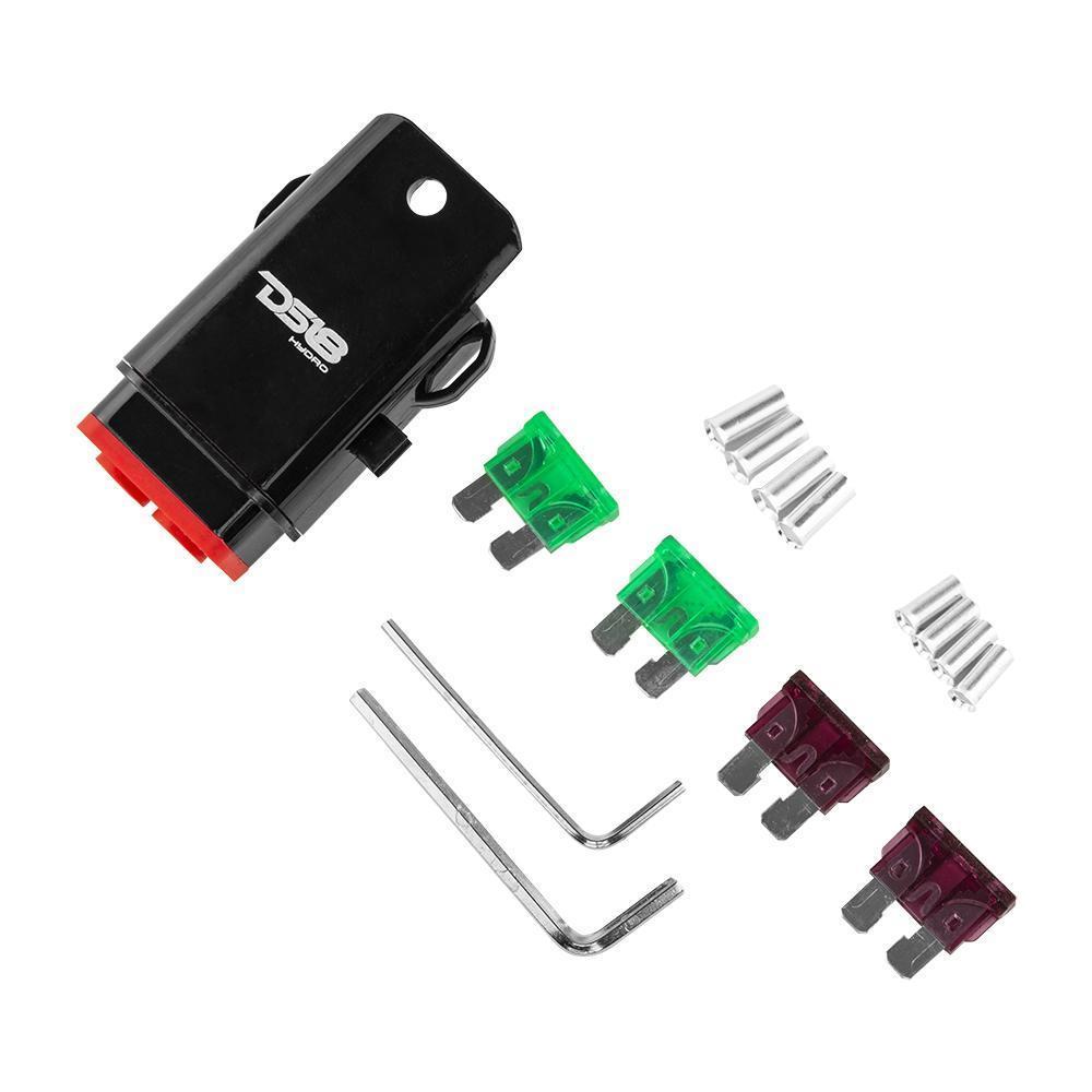 Marine Grade Fuse Holder 8-GA, Fuses Included