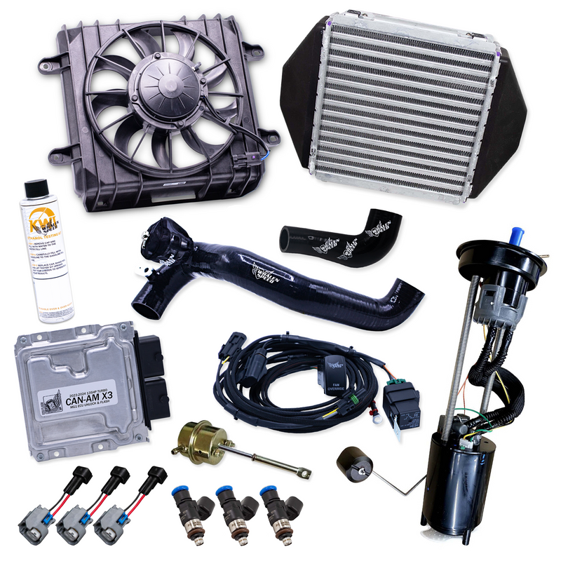 WSRD Big Injector Package & MG1 ECU Unlock | 2023-2025 Can-Am X3 135HP Turbo (231-262HP)
