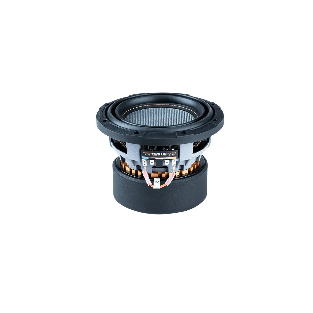 Memphis Audio MJM612 MOJO Mini 6.5" 700W RMS Subwoofer DVC 1/2-Ohm