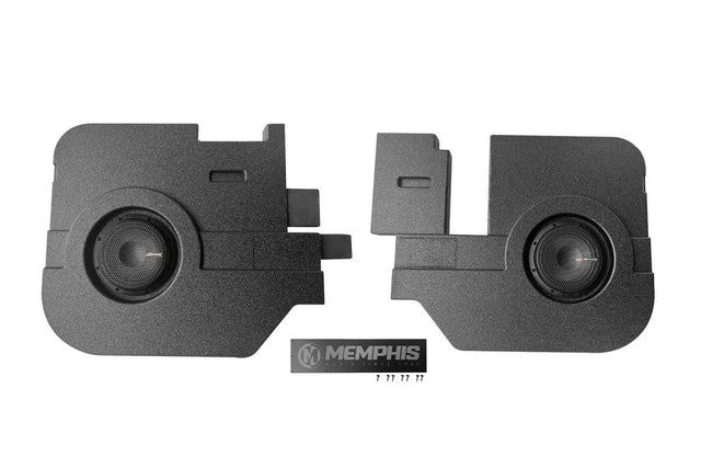 Memphis Audio MJMERAM8D1V3 Dual 8″ Ram Truck 02-18 Enclosure 1 Ohm Memphis Audio