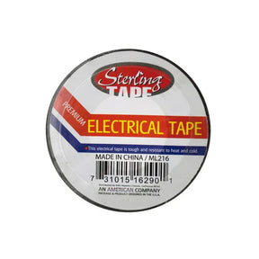 Sterling Tape Electrical Tape Black TekShack