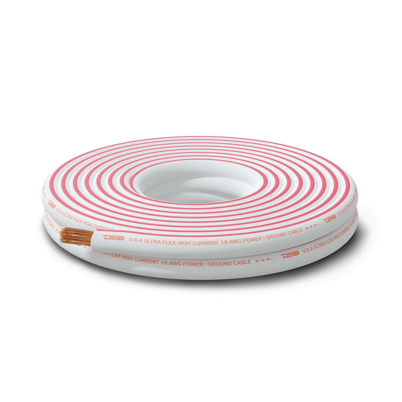0-GA Marine Grade Tinned 100% Copper OFC Power Wire -25 Feet