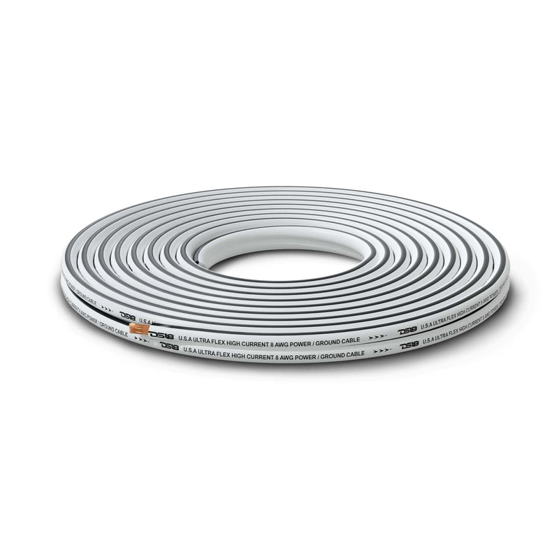 8-GA Marine Grade Tinned 100% Copper OFC Ground Wire -100 Feet
