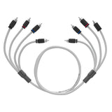 RCA Marine Grade Tinned 100% Copper OFC 6 Feet / 4 Channel - WHITE