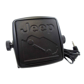 MOPAR JEEP OFFICIAL LICENSED 2-3/4" - 8OHM 6 WATT WEDGE DESIGN EXTENSION SPEAKER WITH MOUNTING BRACKET, 6 FOOT CORD & 3.5MM PLUG TekShack