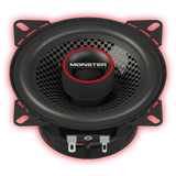 Monster MS42C 4″ 2-Way Coaxial Speakers (Pair) Monster Audio