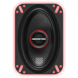 Monster MS462C 4"×6″ 2-Way Coaxial Speakers (Pair) Monster Audio