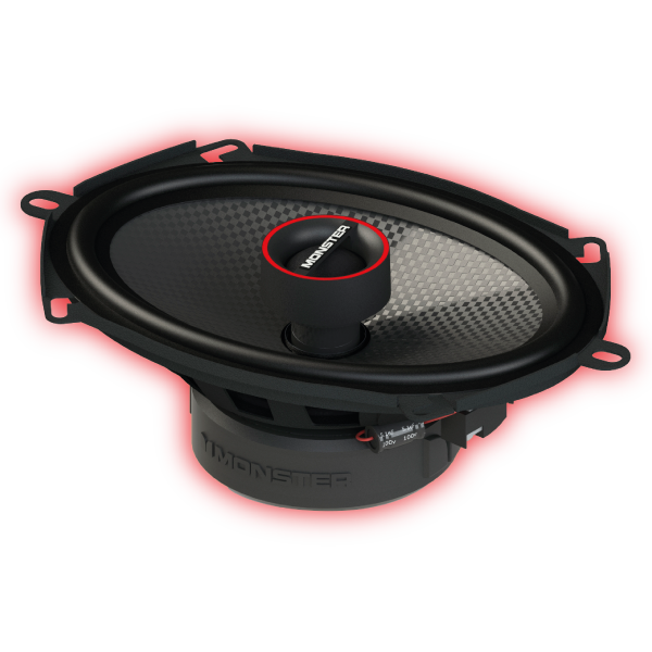 Monster MS572C 5"×7″ 2-Way Coaxial Speakers (Pair) Monster Audio
