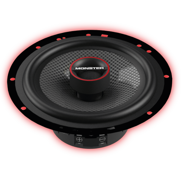 Monster MS652C 6.5″ 2-Way Coaxial Speakers (Pair) Monster Audio