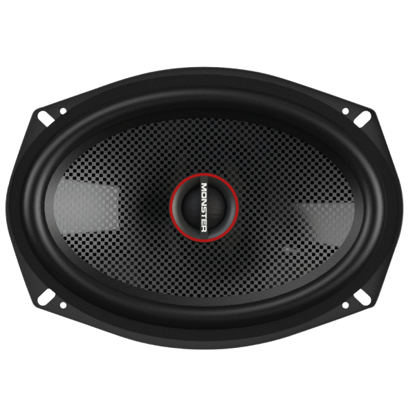 Monster MS692C 6×9″ 2-Way Coaxial Speakers (Pair) Monster Audio