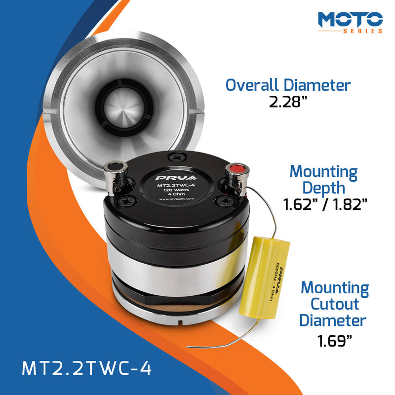 PRV MT2.2TWC-4 Tweeter PRV Audio