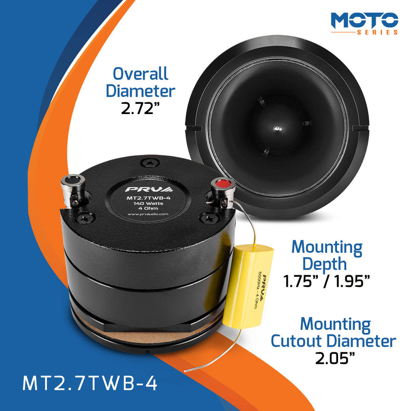 PRV MT2.7TWB-4 Tweeter PRV Audio