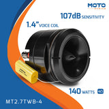 PRV MT2.7TWB-4 Tweeter PRV Audio