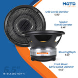 PRV MT6CX580-NDY-4 Coaxial PRV Audio