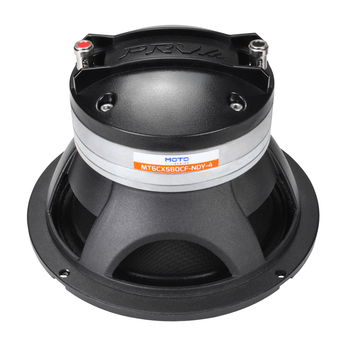 PRV Audio MT6CX580CF-NDY-4 6.5in Carbon Fiber Coaxial Speaker 4 Ohm