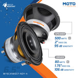 PRV MT6CX580CF-NDY-4 Coaxial PRV Audio