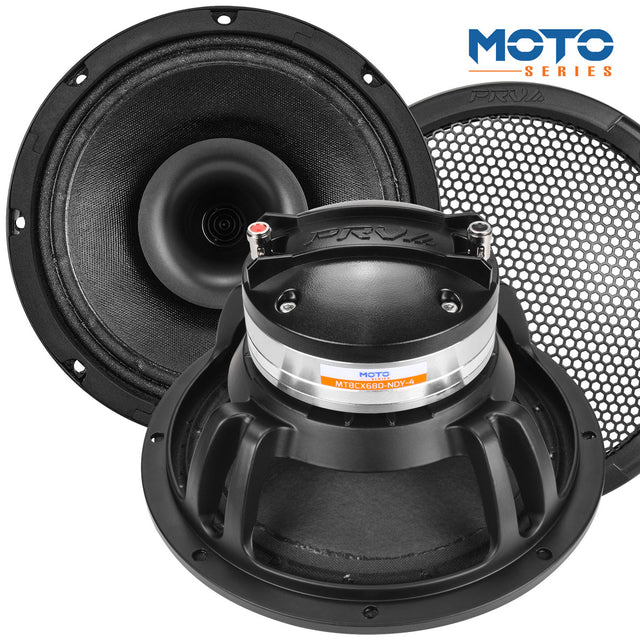 PRV Audio MT8CX680-NDY-4 8-inch Neodymium Coaxial Loudspeaker