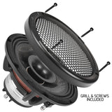 PRV Audio MT8CX680CF-NDY-4 8 inch Coaxial Neodymium Carbon Fiber Speaker